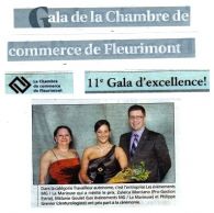 Gala de la Chambre de commerce de Fleurimont